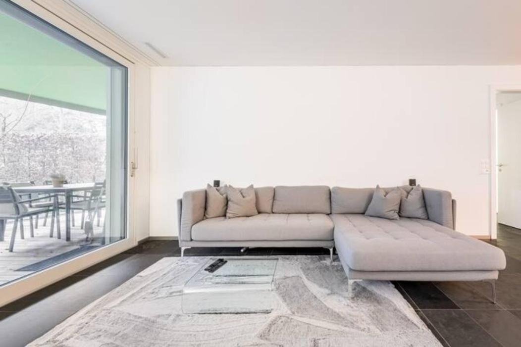 Luxus Wohnung Mit Garten زيورخ المظهر الخارجي الصورة