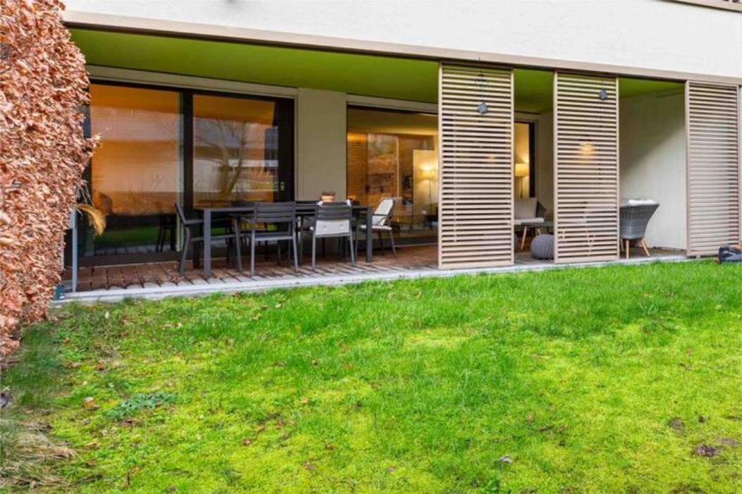 Luxus Wohnung Mit Garten زيورخ المظهر الخارجي الصورة